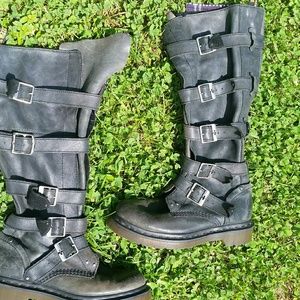 Dr. Martens Phina Rare Goth Buckle Boots